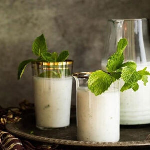 Salty Yogurt Drink (Doogh)
