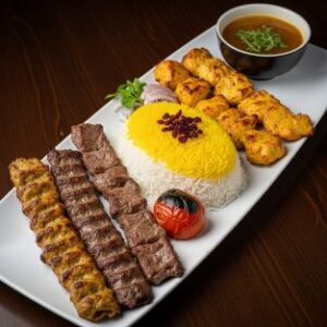 Plateau de brochettes pour deux